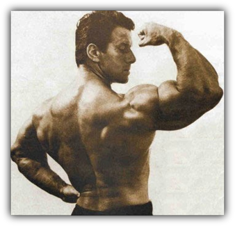Reg Park Biceps Pose